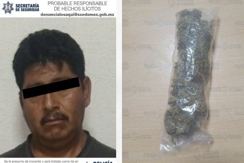 Detienen en Valle de Bravo a narcomenudista y halcón de grupo criminal